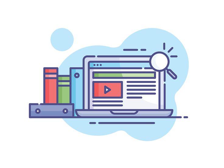 Internet resources illustration